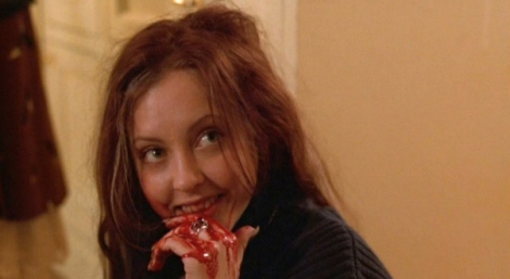 Katharine Isabelle as the object of her male classmates affections, Ginger