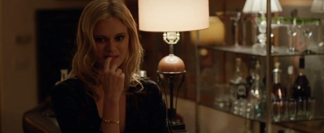 A wry smile from the birthday girl