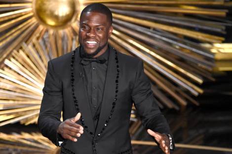 Even "funnyman" Kevin Hart got involved in political statements at the ceremony