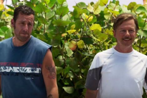 Old friends Sandler and Spade are finally reunited 