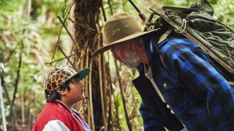 Ricky and Hector form an unlikely duo in Hunt for the Wilderpeople